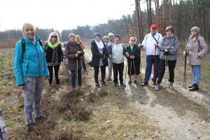 Rajd nordic walking ścieżkami lasów tomaszowskich