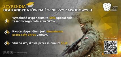 Program stypendialny dla kandydatów na żołnierzy